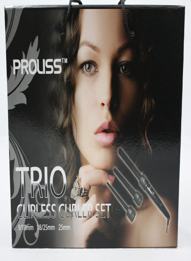 Proliss Trio Clipless Curler 3p Set 9/18mm, 18/25mm, 25mm - Image 1
